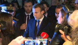 Lubrizol: Emmanuel Macron à Rouen, un mois après