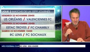 LOSC, VAFC et RC Lens, l'actualité des clubs - Wéo Football Club du 12 novembre
