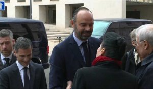 Arrivée du Premier ministre Edouard Philippe à Marseille