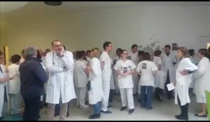 Journée de grève dans les hôpitaux : 120 personnes rassemblées à Troyes