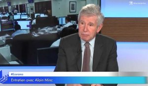 "Ce n'est pas choquant à réserver la réforme des retraites aux nouveaux entrants" Alain Minc
