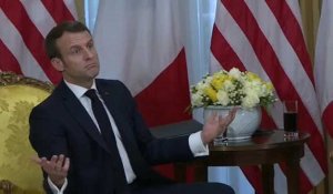 Taxe Gafa : Macron et Trump pensent pouvoir surmonter leurs différends