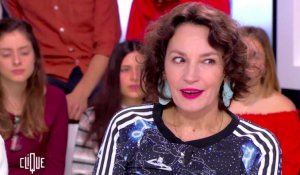 Clique (Canal+) : Jeanne Balibar traite Emmanuel Macron de "schlag"