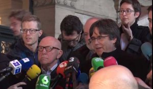 Le dossier de Puigdemont, Puig et Comin devant la chambre du conseil reporté 