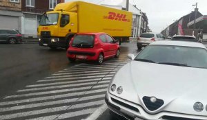 Jumet-place Léonce Mayence-parking