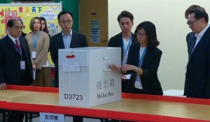 Elections à Hong Kong: début du dépouillement