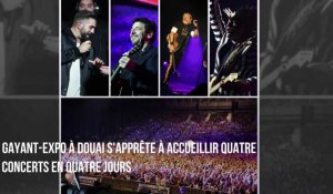 Douai : quatre concerts en quatre jours à gayant-expo