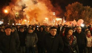 Géorgie: manifestation de l'opposition à Tbilissi