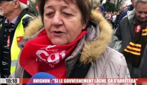 Avignon : "Si le gouvernement lâche, ça s'arrêtera"