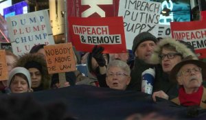 USA: des rassemblements pour demander la destitution de Trump