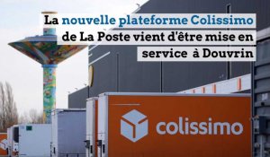 La nouvelle plateforme Colissimo à Douvrin