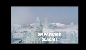Ce fascinant et démesuré royaume de glace ouvre ses portes en Chine