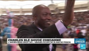 Côte d'Ivoire :  Charles Blé Goudé condamné à 20 ans de prison