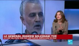 Le puissant général iranien Qassem Soleimani tué à Bagdad