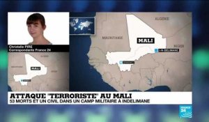 Attaque "terroriste" meurtrière au Mali : le bilan pourrait s'alourdir