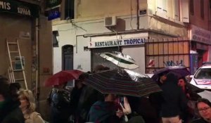 Drame de la rue d'Aubagne à Marseille : une centaine de personnes rendent hommage aux victimes