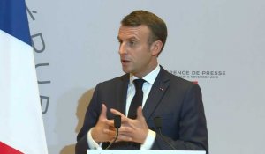 Immigration: "j'ai fixé un cap, le gouvernement l'applique" (Macron)