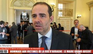 Hommage aux victimes de la rue d'Aubagne : le maire grand absent
