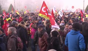 Calais, journée de grève