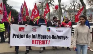Retraites : des milliers de manifestants ont battu le pavé à Foix
