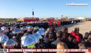 Nîmes : l'hommage aux secouristes décédés en hélicoptère