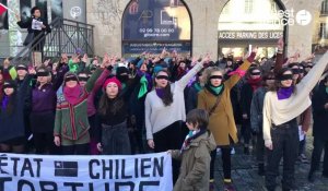 Rennes. Un flashmob sur le marché de la place des Lices pour dénoncer les violences faites aux femmes