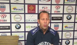 Rugby : Béziers-Montauban, interview de David Aucagne