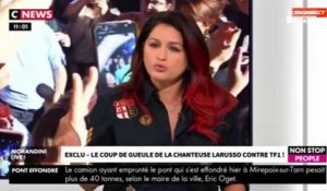 Morandini Live : Larusso flingue Sept à Huit, elle s'explique (vidéo)