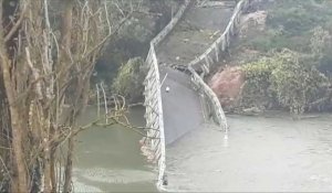 Pont effondré près de Toulouse: une adolescente tuée et au moins un disparu