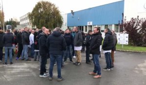 Une centaine d'employés de la SBE manifestent à Saint-Léonard 