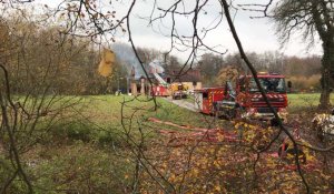 Deux enfants mort dans un incendie dans l'Orne: le SMUR sur les lieux