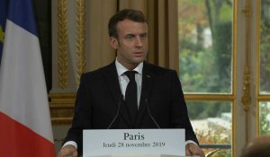 Emmanuel Macron assume ses propos sur la "mort cérébrale" de l'Otan