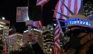 Hong Kong: des milliers de manifestants rassemblés pour remercier les Etats-Unis