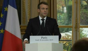 Otan: Macron critique l'absence de concertation de l'allié Turquie en Syrie