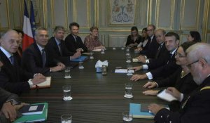 Réunion sur l'Otan: tour de table de la rencontre Macron-Stoltenberg à l'Elysée