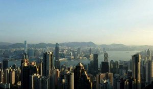TIMELAPSE: le soleil se lève sur Hong Kong