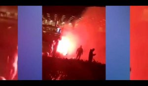 Zlatan Ibrahimovic : des fans de Malmö en colère mettent le feu à sa statue (vidéo)