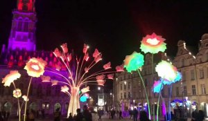 Arras: une cour des lumières place des Héros 