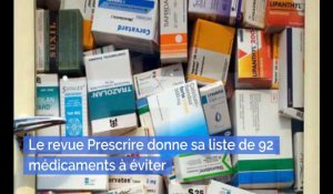 Maxilase, Clarix, Ginkor fort... La revue Prescrire donne sa liste des médicaments « plus dangereux qu'utiles »