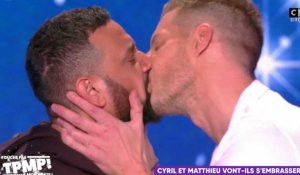 TPMP - Cyril Hanouna et Matthieu Delormeau s'embrassent