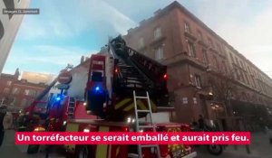 Toulouse :  un torréfacteur s'emballe et met le feu à une boutique place Victor-Hugo