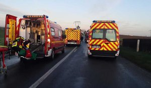 Arrageois : accident mortel entre Bapaume et Péronne, au niveau du Transloy