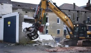 Démolition rue Jean-Jaurès à Jeumont