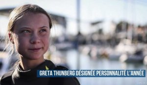 Greta Thunberg désignée personnalité de l'année du magazine "Time"