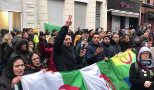 Manifestation devant le consulat d'Algérie à Lille