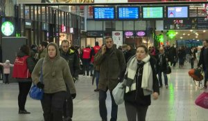 Retraites: à Paris, la gare Montparnasse au ralenti au 7e jour de grève