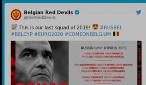 Diables Rouges : Roberto Martinez a annoncé sa dernière sélection dans le cadre des qualifications pour affronter la Russie et Chypre