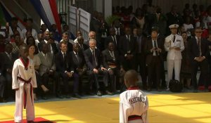 Côte d'Ivoire: Macron inaugure un projet sportif associatif
