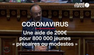 Coronavirus. Édouard Philippe annonce une aide de 200€ pour 800 000 jeunes « précaires ou modestes »