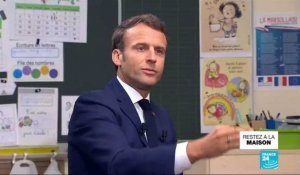 Retour à l'école le 11 mai : "Je comprends l'angoisse des maires", affirme E. Macron